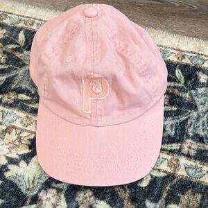 Port Authority Pink Embroidered 'P' Cotton Baseball Cap